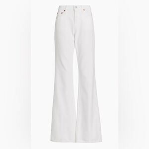 Re/Done White Flare Jeans